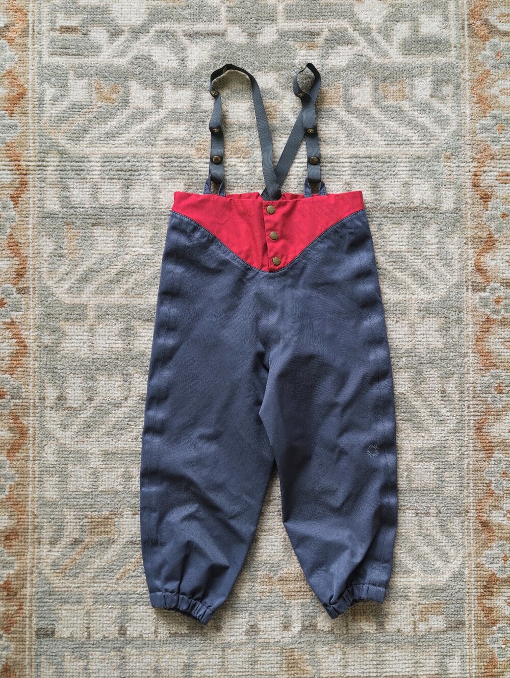 Fairechild Rain Pants Adjustable Suspenders Kids Toddlers 3/4